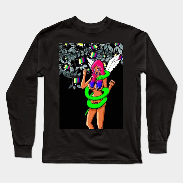 SHADE IN THE GARDEN OF GOOD AND EVIL Long Sleeve T-Shirt by BUNNYDETH